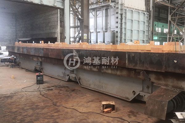 臺車式鍛造加熱爐施工